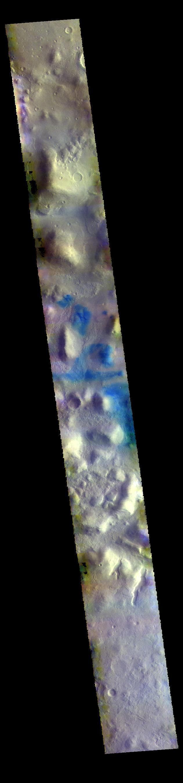 NASA image: Terra Sabaea - False Color