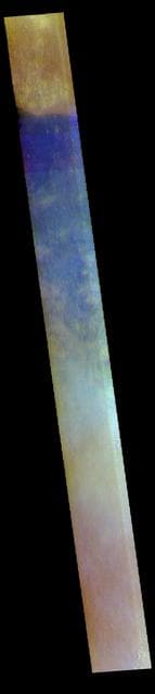 NASA image: Amazonis Planitia - False Color