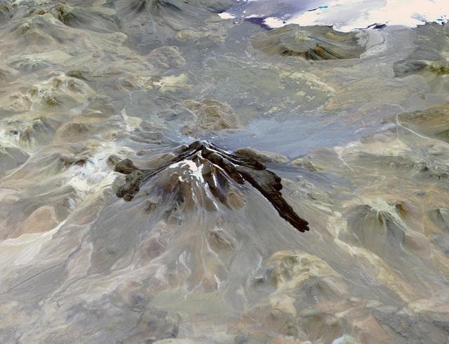 NASA image: Llullaillaco Volcano, Chile/Argentina