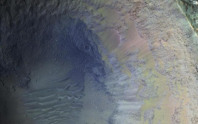 NASA image: Colorful Impact