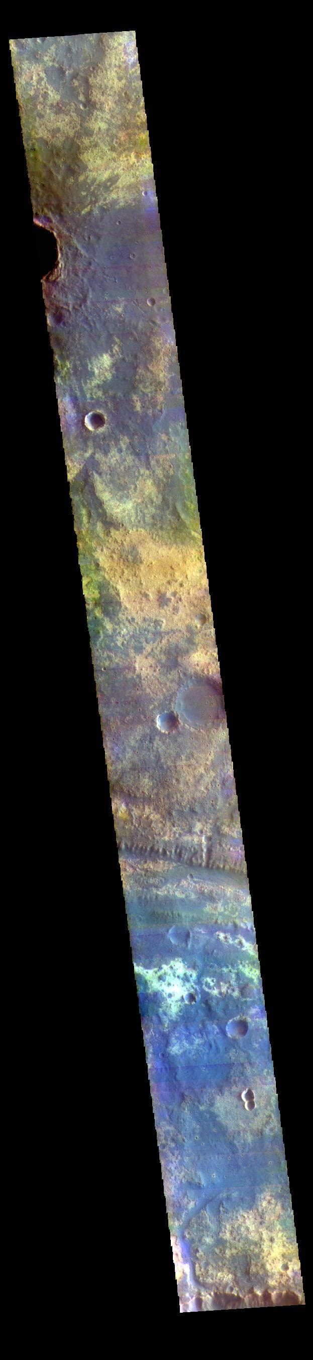 NASA image: Mawrth Vallis - False Color