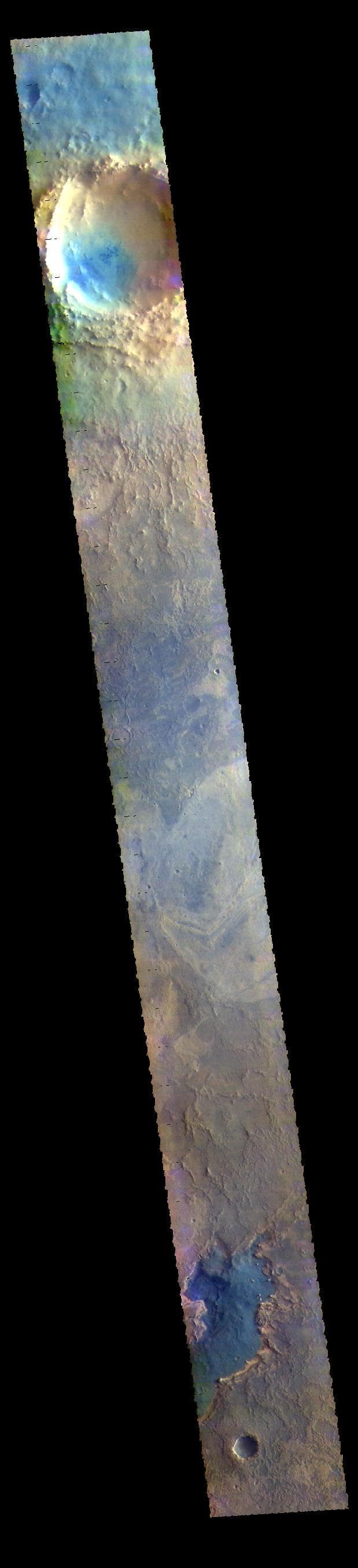 NASA image: Meridiani Planum - False Color