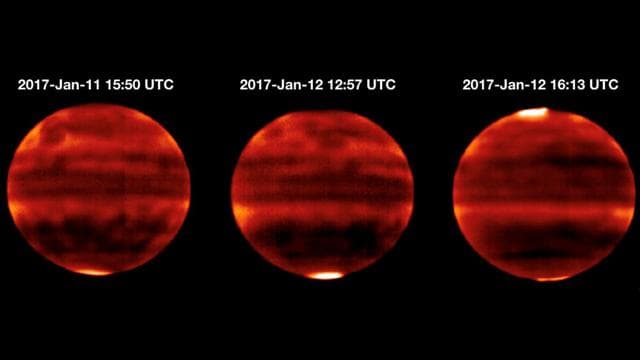 NASA image: Heating Up Jupiter's Atmosphere