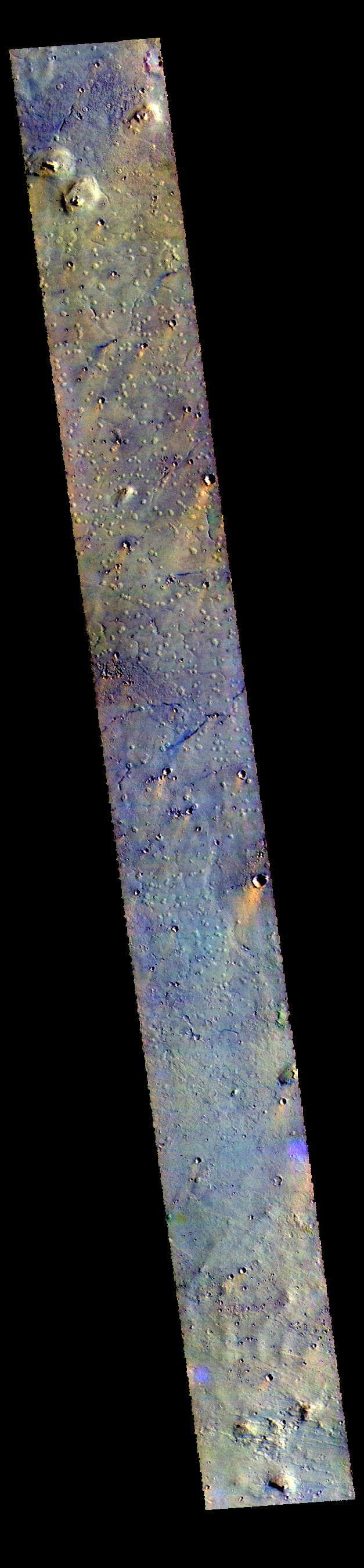NASA image: Chryse Planitia - False Color