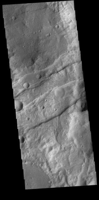 NASA image: Sirenum Fossae