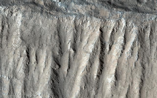 NASA image: A Caldera's Steep Slopes
