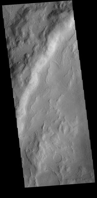 NASA image: Noachis Terra Crater