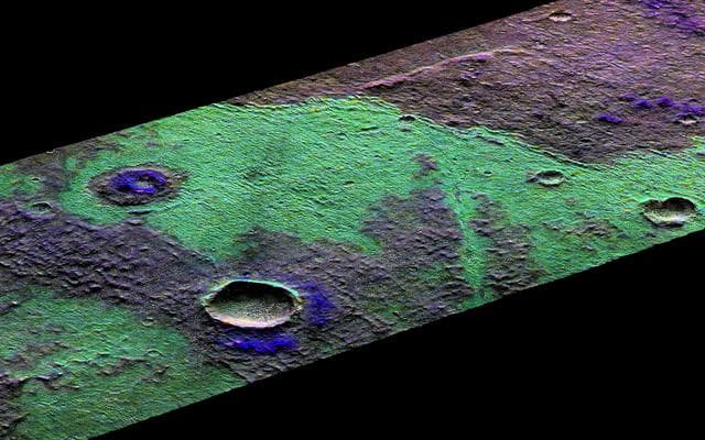 NASA image: Looking at Martian Salts and Clays