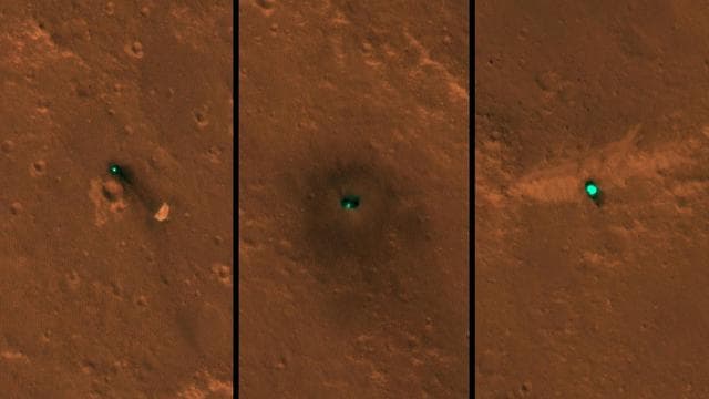 NASA image: InSight on Mars, As Seen by HiRISE