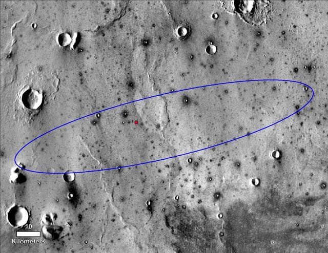 NASA image: InSight's Final Location on Mars