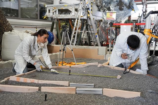 NASA image: Measuring the Workspace