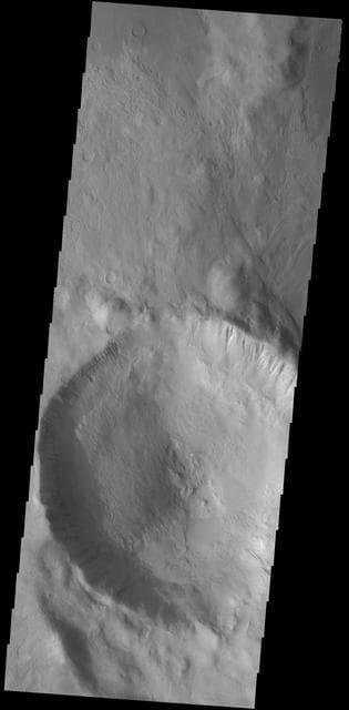 NASA image: Crater Gullies