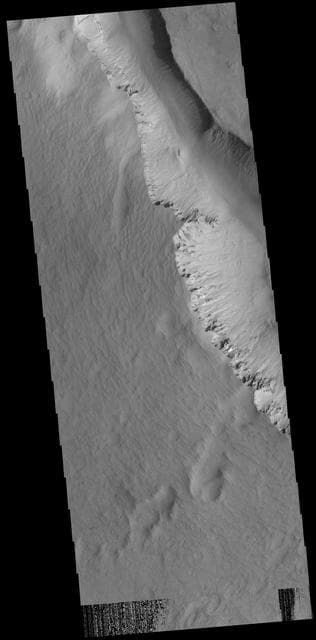 NASA image: Asimov Crater