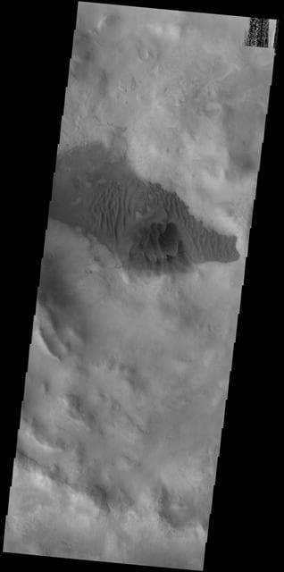 NASA image: Crater Dunes