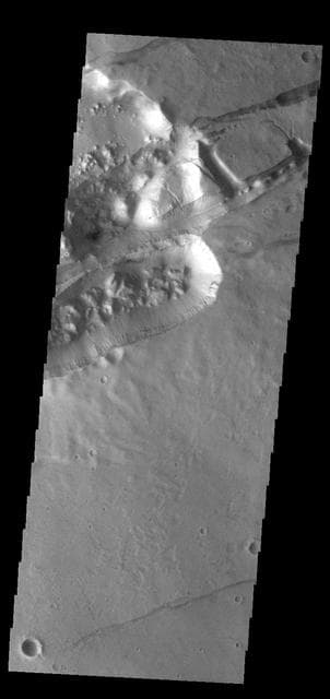 NASA image: Sirenum Fossae