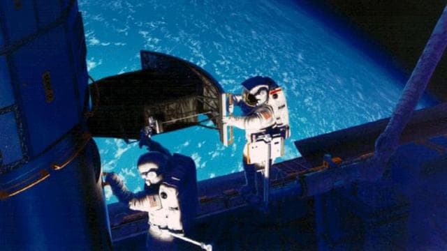 NASA image: Installing Hubble's New Camera