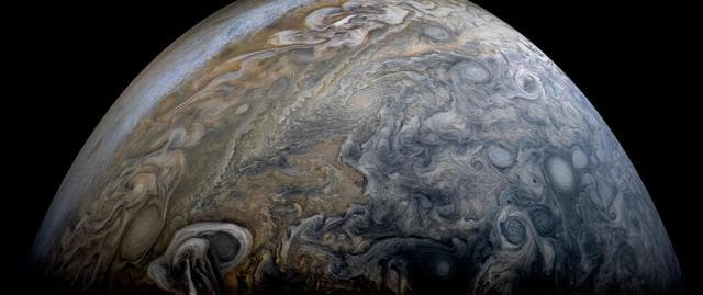 NASA image: Jovian Cloudscape