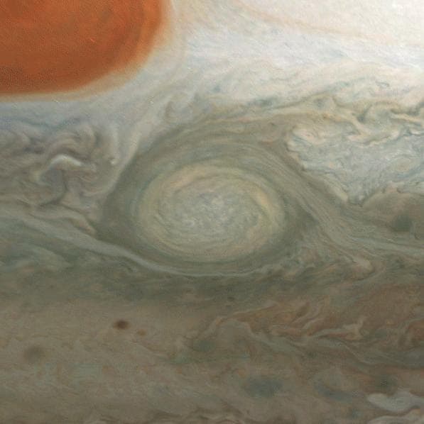 NASA image: Jupiter Storm Tracker