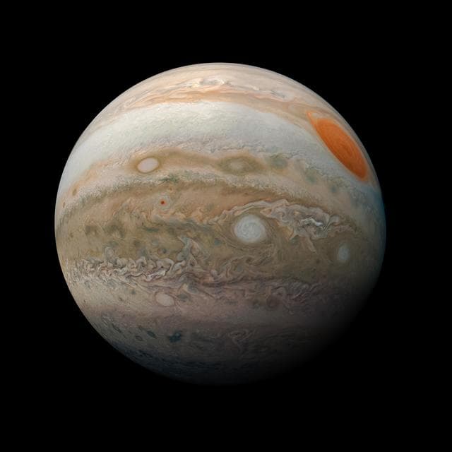 NASA image: Jupiter Marble