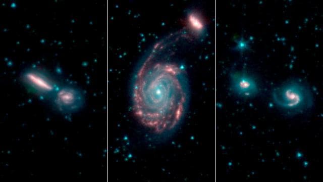 NASA image: GOALS Merging Galaxies