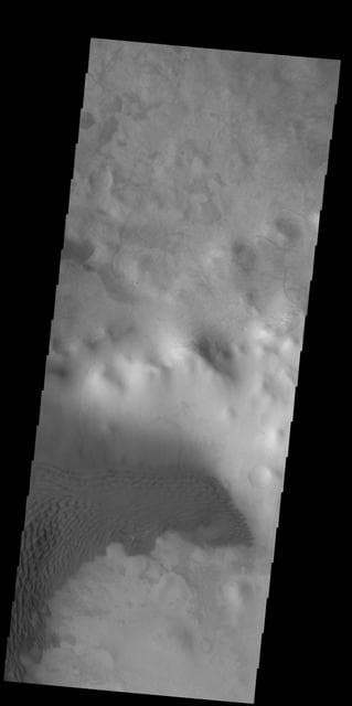 NASA image: Crater Dunes