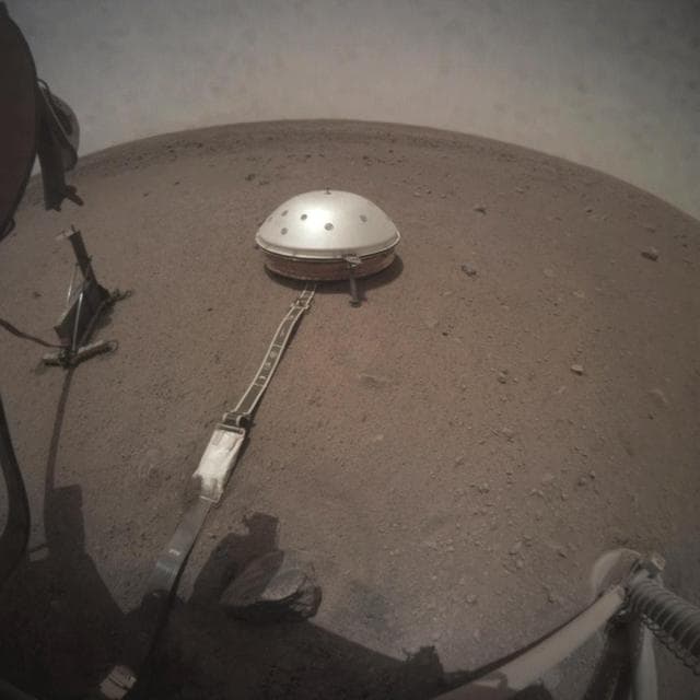 NASA image: InSight's Deck Camera Observes Phobos Eclipse