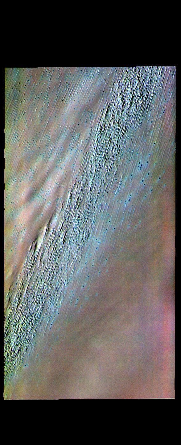 NASA image: Chasma Boreale - False Color