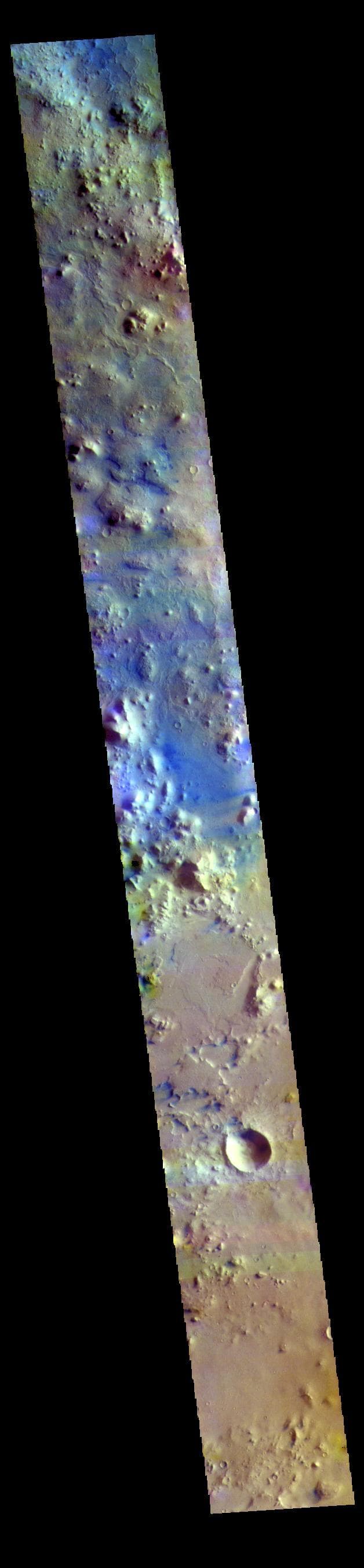 NASA image: Terra Sabaea - False Color