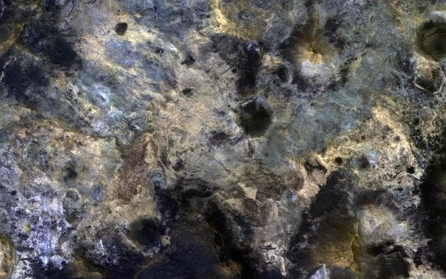 NASA image: Colorful Mawrth Vallis