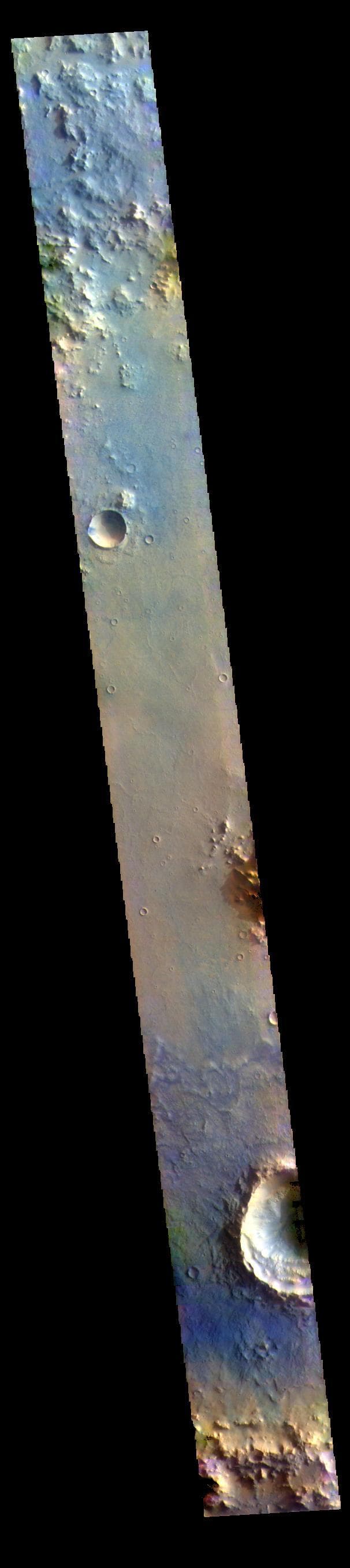 NASA image: Arabia Terra - False Color