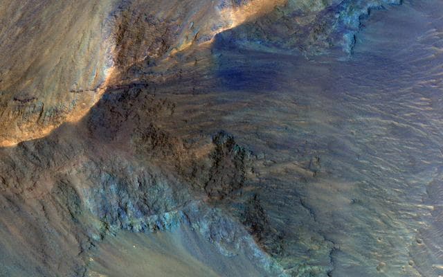 NASA image: The Hills in Juventae Chasma