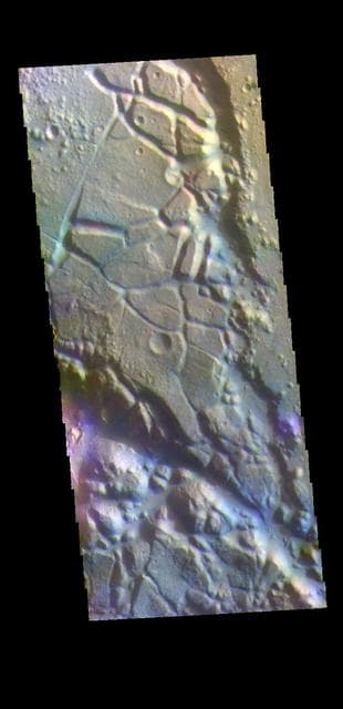 NASA image: Syrtis Major Planum - False Color