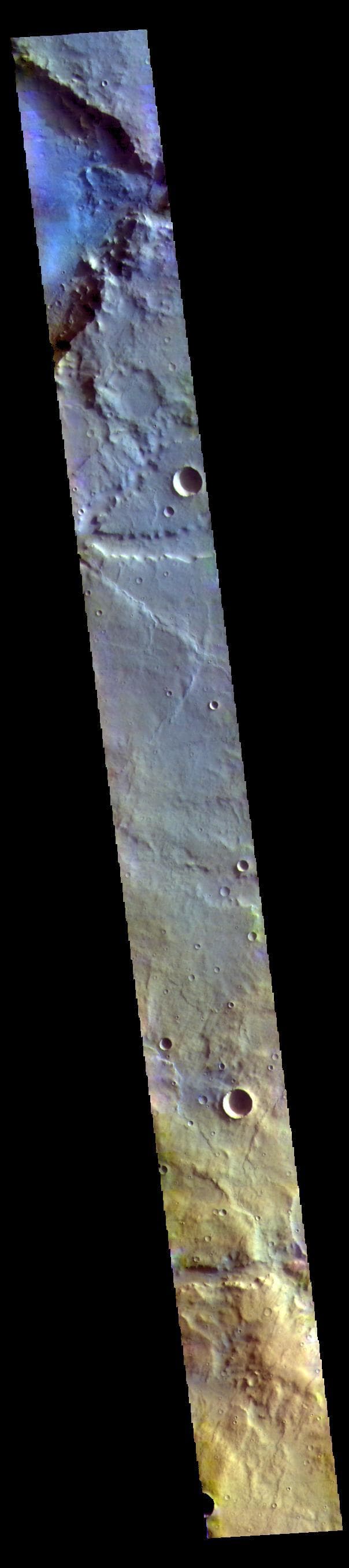 NASA image: Noachis Terra - False Color