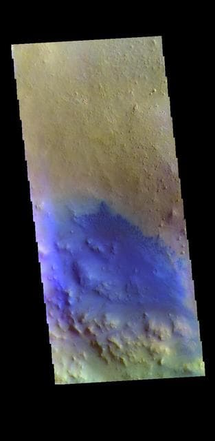 NASA image: Crater Dunes - False Color