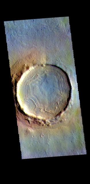 NASA image: Northern Crater - False Color