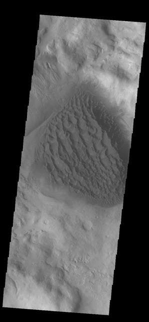 NASA image: Matara Crater Dunes