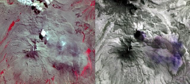 NASA image: NASA's ASTER Images Sabancaya Volcano