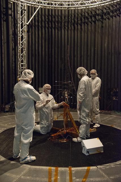 NASA image: Mars Helicopter Team Prepares for Test