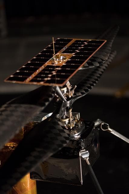 NASA image: This Helicopter is Going to Mars