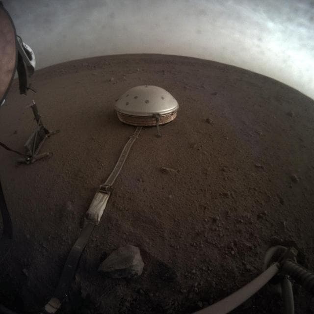 NASA image: InSight Images Clouds on Mars