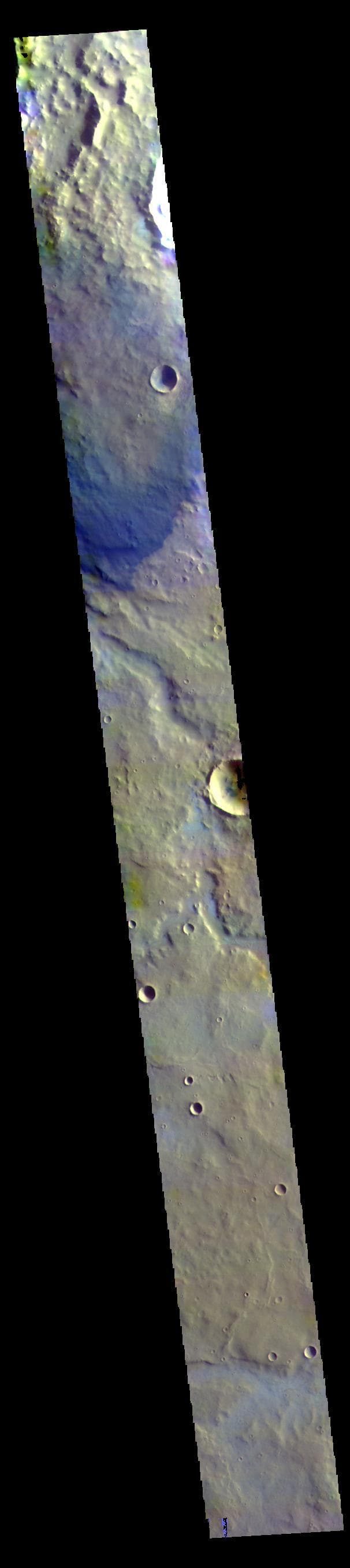 NASA image: Terra Sabaea - False Color
