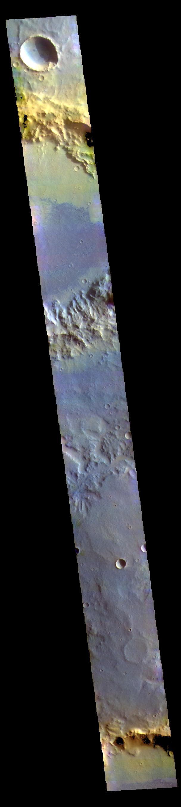 NASA image: Noachis Terra - False Color