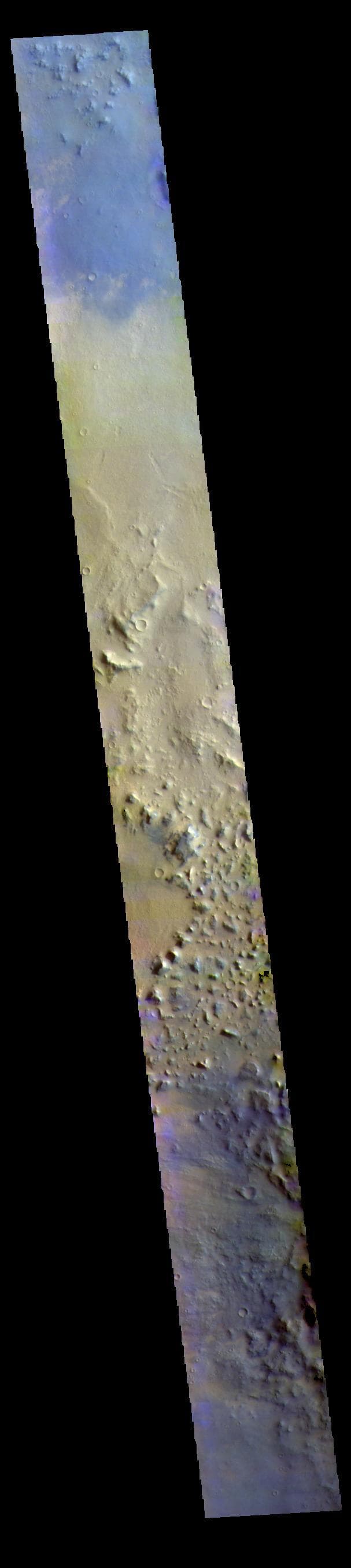 NASA image: Noachis Terra - False Color