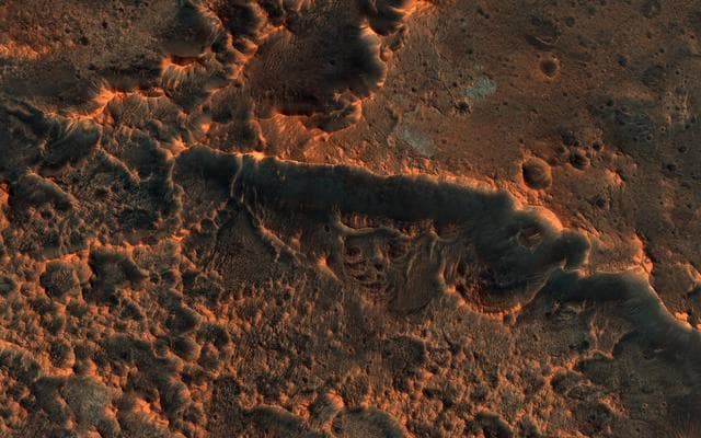 NASA image: The Changing Surface of Mars