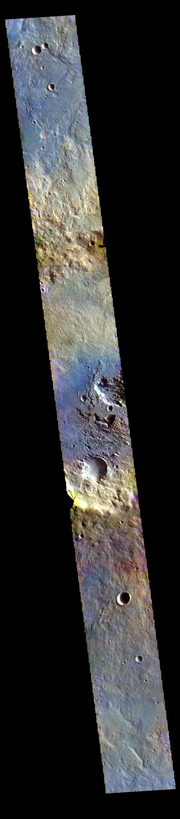 NASA image: Terra Sabaea - False Color