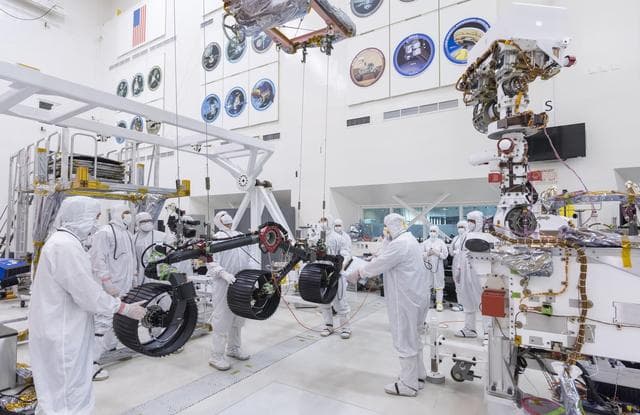 NASA image: This Is What a Pit Stop Looks Like at JPL