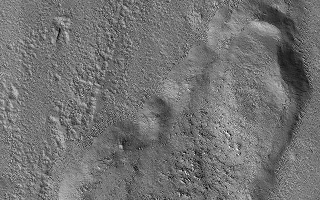 NASA image: Tooting Crater Ejecta