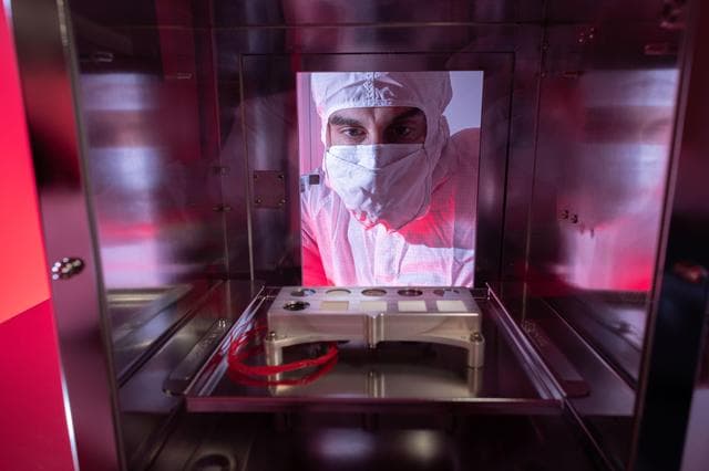 NASA image: Spacesuit Material Going to Mars