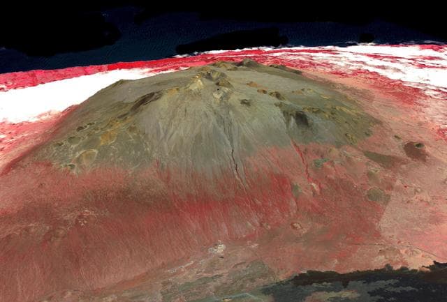 NASA image: Mauna Kea volcano, Hawaii