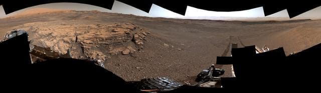 NASA image: Curiosity Surveys "Teal Ridge"
